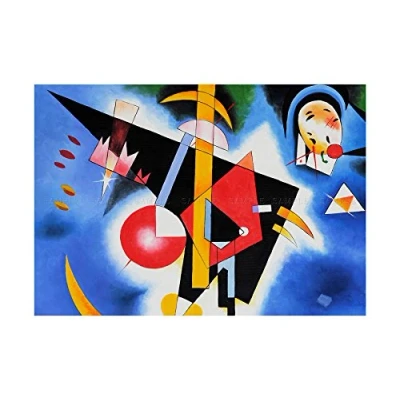 Image of Wee Blue Coo Im Blau In By Wassily Kandinsky Wall Art Print
