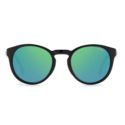 Image of Carrera 8056/s Sunglasses, 7ZJ/Z9 Black Green, One Size