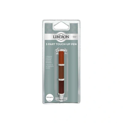 Image of Liberon 3 Part Touch Up Pen Mahogany