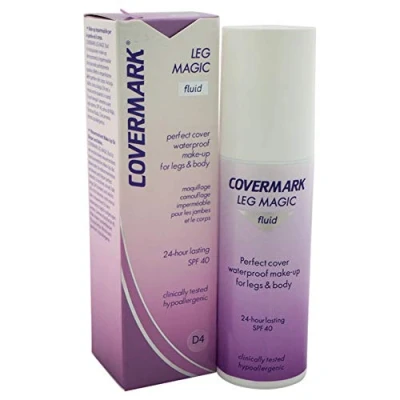 Image of Covermark Leg Magic Fluid Perfect Cover Waterproof Make Up Legs &amp; Body 75ml D4