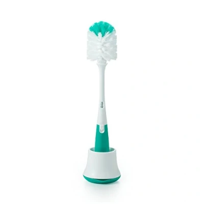 Image of OXO Tot Bottle Brush With Stand Teal