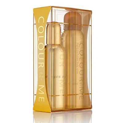 Image of COLOUR ME Gold Homme Perfume for Men. 90ml Eau de Parfum Men &amp; 150ml Body Spray Twin Gift Set Luxury Fragrance Mens Aftershave, Long Lasting by Milton Lloyd