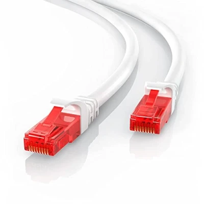 Image of CSL 10m CAT 6 Ethernet Gigabit Lan network cable RJ45 10 100 1000Mbit s Patch UTP compatible with CAT.5 CAT.5e CAT.7