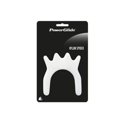 Image of PowerGlide Snooker, Pool or Billiard Cue Rest Spider Nylon White One Size