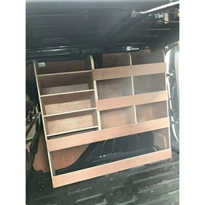Image of Plyline NorthEast Ltd Fully Assembled Van Shelving Racking to fit Ford Transit Connect SWB L1 Plywood System Case Storage OS (FAFTCULSWB1)