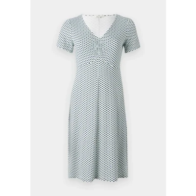 Image of TOM Tailor EASY Dress Jersey dress, Women&#039;s, Size: 34, Green white