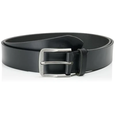 Image of Calvin Klein Jeans Classic FLAT Belt, Men&#039;s, Size: 38, Black