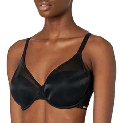Image of Gossard Women&#039;s Glossies High Apex Light Padded Bra, Black, 30F