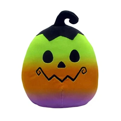 Image of Squishmallows Official Kellytoy Halloween Squishy Soft Plush Toy Animals (Johan The Pumpkin, 8 Inch)