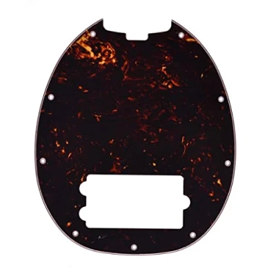 Image of KAISH bass Pickguard Fit for Musicman classic 4 string StingRay models Dark Tortoise