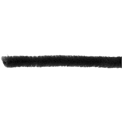 Image of CREATIV 100263 Pipe Cleaners, thickness 6 mm, L: 30 cm, black, 50pcs