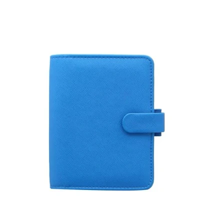 Image of Filofax Pocket Saffiano organiser Fluoro Blue