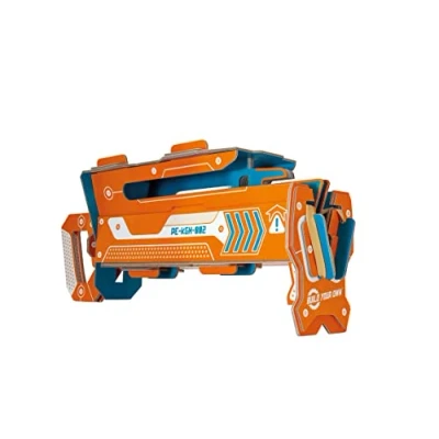Image of Build Your Own Paper Plane Launcher 10x Fold &#039;n&#039; Fly Planes Sustainable Cardboard Craft Kit Ages 8+