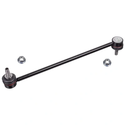 Image of LR024474 Anti roll bar link FEBI BILSTEIN 48091 Front Axle Left, Right 320mm M10 x 1,5 with nuts Steel LAND ROVER: Range Rover Evoque