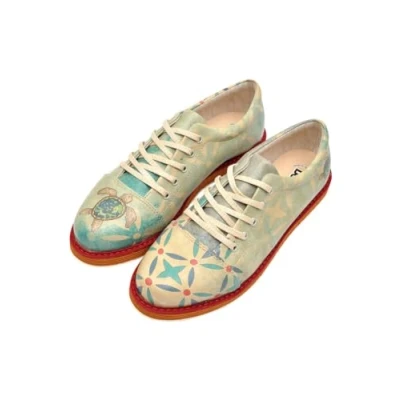 Image of DOGO Women&#039;s Broke&#039;s Sneaker, Multicolor, 2 UK