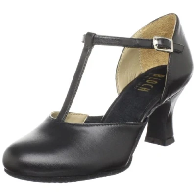 Image of Bloch Dance Women&#039;s Split Flex Character Shoe, Black, 4 UK