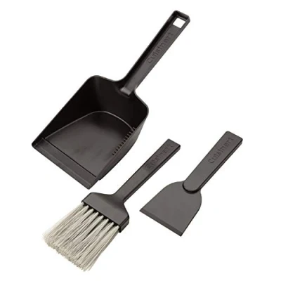 Image of Cuisinart CPC 120 3 Piece Pellet Grill Ash Cleaning Kit, Black
