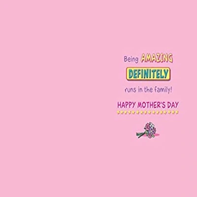 Image of Regal Publishing Humour Funny Mother&#039;s Day Card Mum From Son 9 x 6 inches