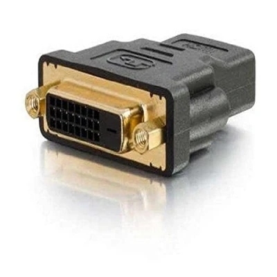 Image of C2G HDMI/DVI D F/F cable interface/gender adapters (HDMI, DVI DL, Female/Female, Black)