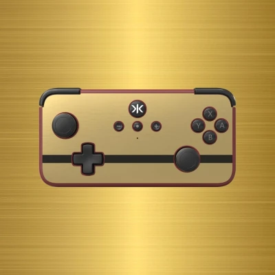 Image of CRKD NEO S Wireless Collectible Controller Designed for Nintendo Switch, PC, Mobile &amp; Smart TV Gaming (Retro Gold)