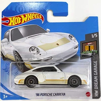 Image of Hot Wheels &#039;96 Porsche Carrera HW Dream Garage 1/5 2021 (16/250) Short card