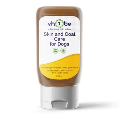 Image of Vh1be Skin and Coat Care for Dogs, Beef Gravy, 290ml