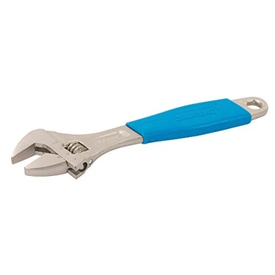 Image of Silverline Adjustable Wrench Length 250mm Jaw 27mm, laser marked graduations