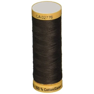 Image of Gutermann Natural Cotton Thread 110 Yards Dark Brown