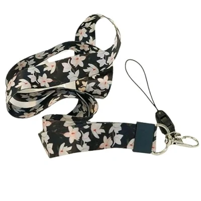 Image of Lanyard Neck Strap, Two Sided Printing in Full Colour and for Mobile Badge Holder, Card Key Keychain