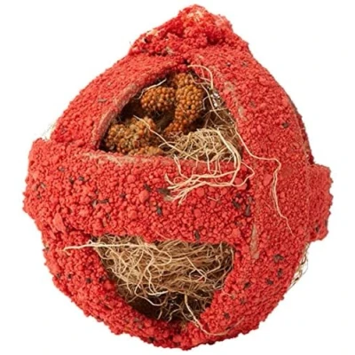 Image of Quiko Fitness Foodball Rojo 100g Snack and play fun for birds