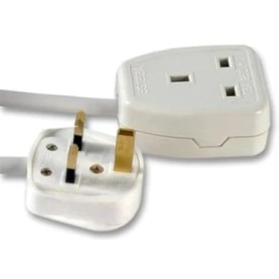 Image of Cable Core 1 Socket Gang Power Cord Extension 2 meters