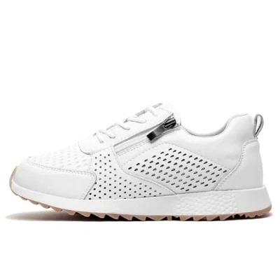 Image of Fleet &amp; Foster June MEMORY FOAM Shoes Womens White Size UK 4