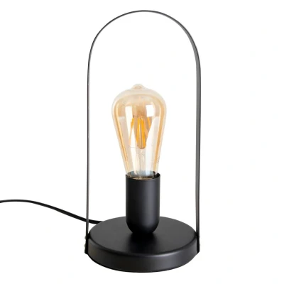 Image of Näve Faro table lamp made of metal, black