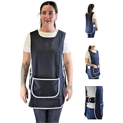 Image of Lynwood FM081 Apron, Blue, L