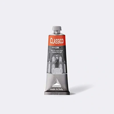 Image of MAIMERI Classico 60 ml, Extra Fine Artist Oil Colour, Cadmium Red Light