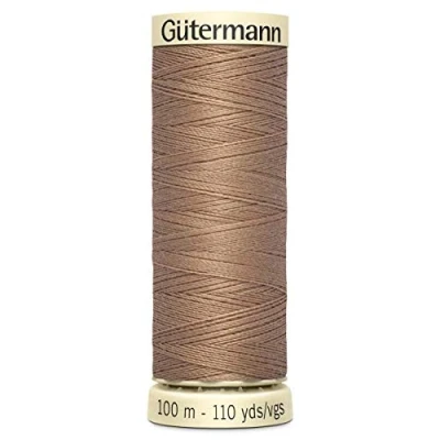 Image of Gutermann All Purpose General Sewing Polyester Sew Thread for Machines and Hand 100m Reel Colour 139 1 x Spool