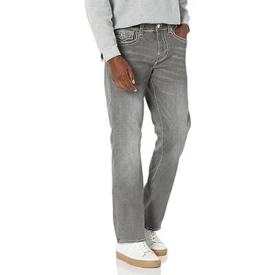Image of True Religion Ricky BIG T FLAP Slim fit jeans, Men&#039;s, Size: 33, Grey