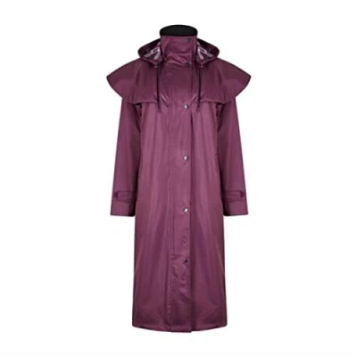 Image of Champion Country Estate Womens Rain Sandringham Riding Coat Plum 16