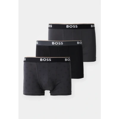 Image of BOSS Trunk Power 3 PACK Pants, Men&#039;s, Size: Medium, Black/white