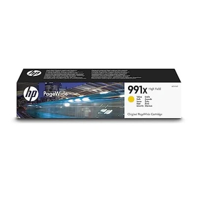Image of HP M0J98AE 991X High Yield Original PageWide Cartridge, Yellow, Single Pack