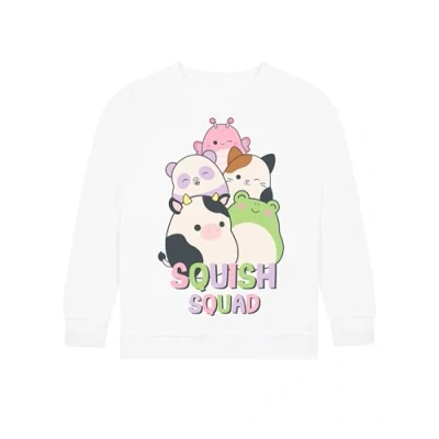 Image of Squishmallows Girls Sweatshirt Girls’ Sweatshirts Cam The Cat Jumper For Kids White 7 8 Years