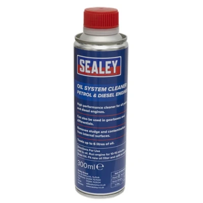 Image of Sealey Oil System Cleaner 300ml Petrol &amp; Diesel Engines