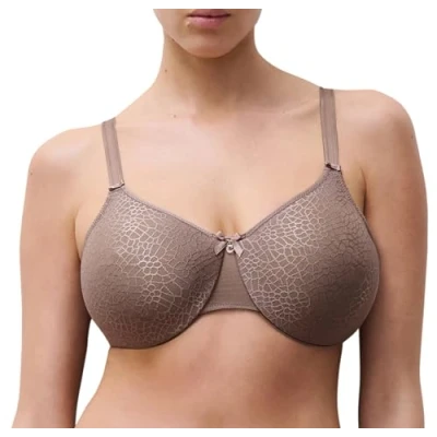 Image of Chantelle Women&#039;s, C MAGNIFIQUE, Covering Molded Bra, Women&#039;s invisible lingerie, Hazelnut, 36F