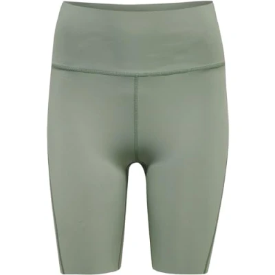 Image of hummel Women&#039;s Hmlmt Grace Hw Tight Shorts, Lily Pad, XS EU