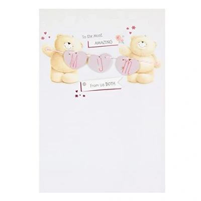 Image of Hallmark Forever Friends Mother&#039;s Day Card for Mum &#039;Kindest and Loveliest&#039; Large