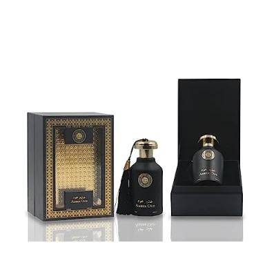 Image of Amber Oud Edp 100ml Pride of Oudi Lavender, Nutmeg, Agarwood Oil &amp; Musk Long Lasting Unisex Perfume By