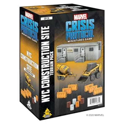 Image of Atomic Mass Games Marvel Crisis Protocol: Terrain Expansion: NYC Construction Site Miniature Game