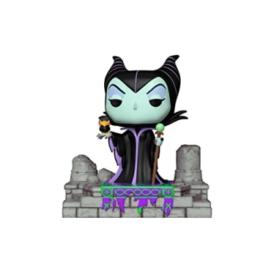 Image of Funko Villains Pop! Disney Maleficent with Diablo Exclusive Deluxe Vinyl Figure 1206