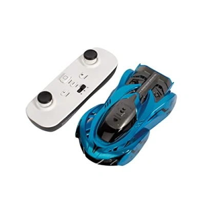 Image of RED5 Wall Climbing Super Car in Blue with Vacuum Suction Tech and IR Controller
