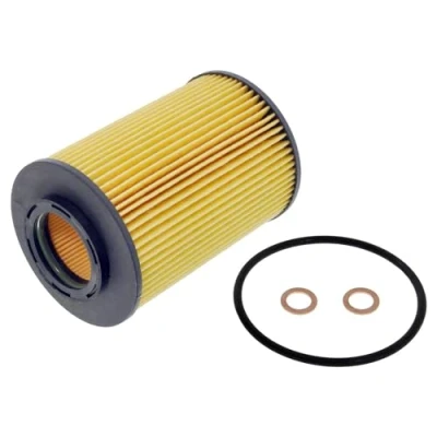 Image of 2631027400, 2631627400, 2632027400, 2632027401, S2632027400 Oil Filter BLUE PRINT ADG02135 with seal ring gaskets/seals Insert